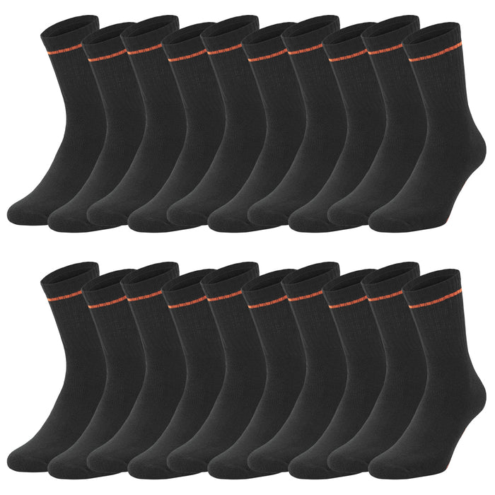 Black+Decker Crew Work Socks Unisex Herren Damen Arbeitssocken 10er Pack