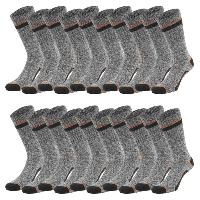 Black+Decker Crew Work Socks Unisex Herren Damen Arbeitssocken 10er Pack