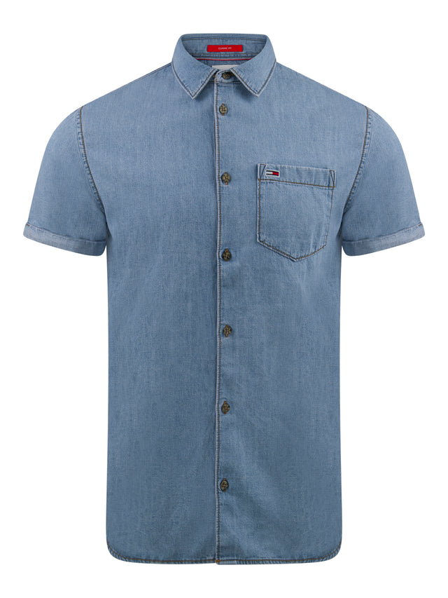 Tommy Hilfiger Herren Freizeithemd TJM REG DENIM
