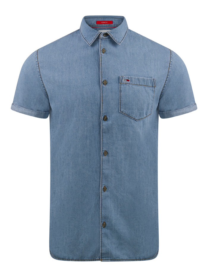 Tommy Hilfiger Herren Freizeithemd TJM REG DENIM