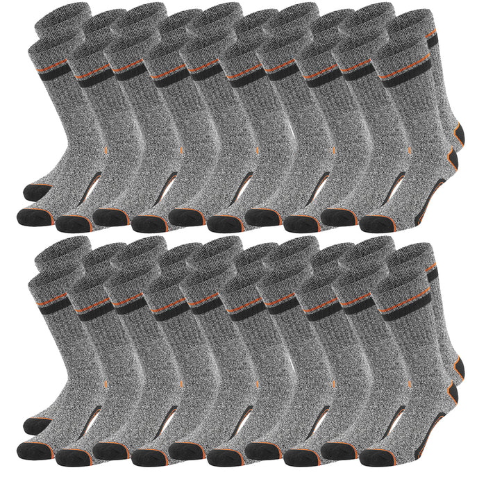Black+Decker Crew Work Socks Unisex Herren Damen Arbeitssocken 20er Pack
