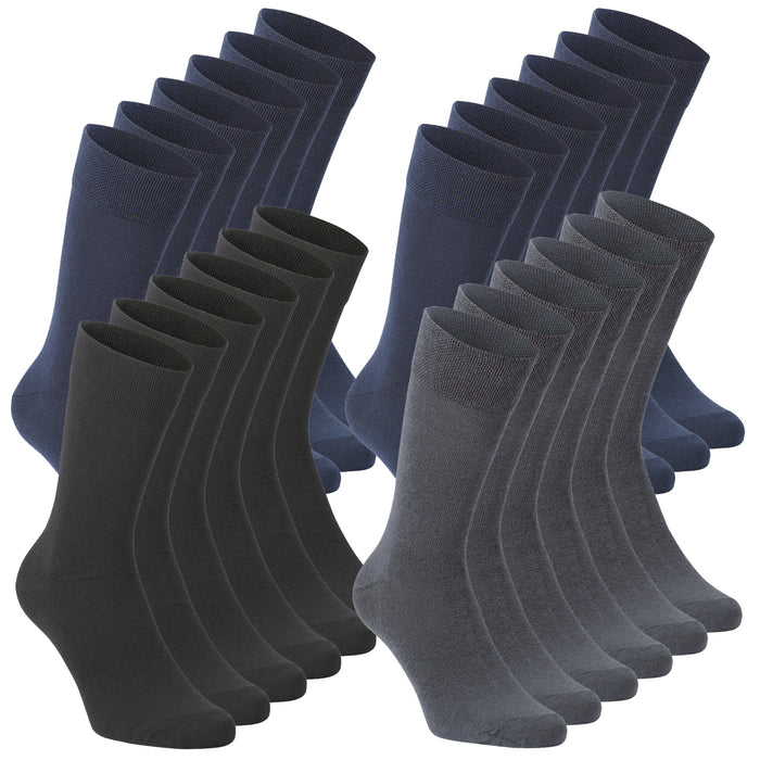 Dailysoxx CREW COMFORTSOCKS Herren Regular Socken 12er Pack