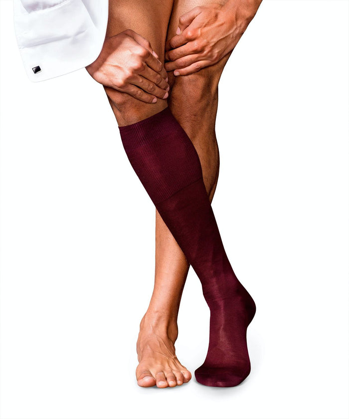 Falke Herren Kniestrümpfe No. 4 Pure Silk