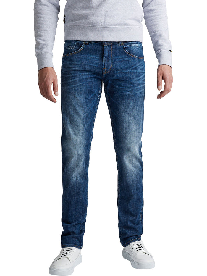 PME Legend Herren Jeans NIGHTFLIGHT - Regular Fit - Blau - Medium Blue