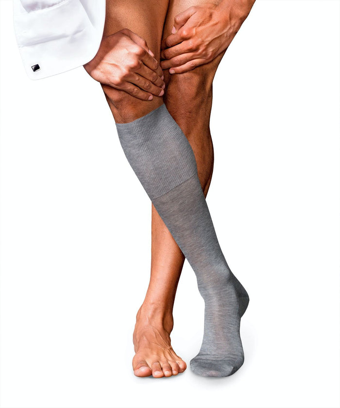 Falke Herren Kniestrümpfe No. 9 Pure Fil d´Écosse