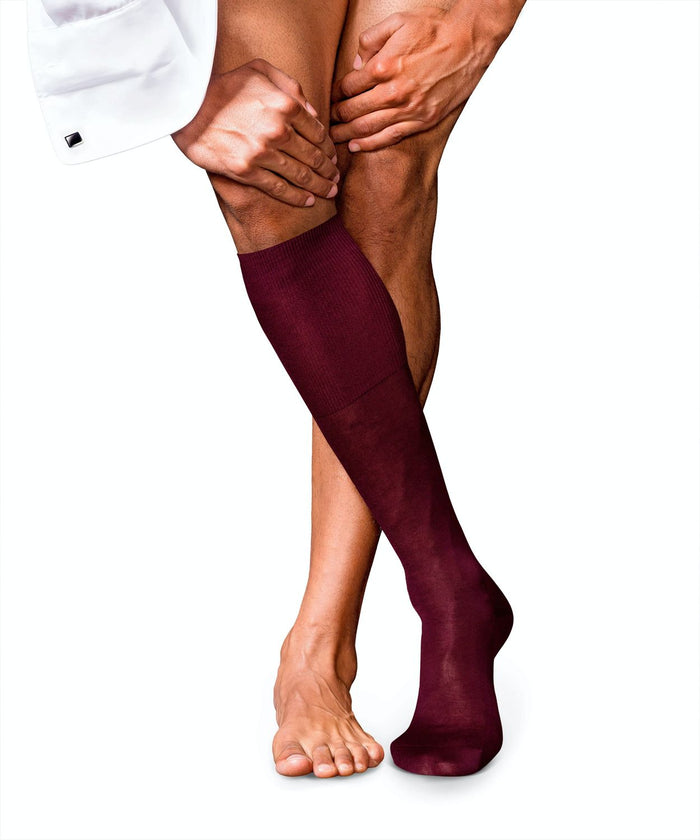 Falke Herren Kniestrümpfe No. 9 Pure Fil d´Écosse