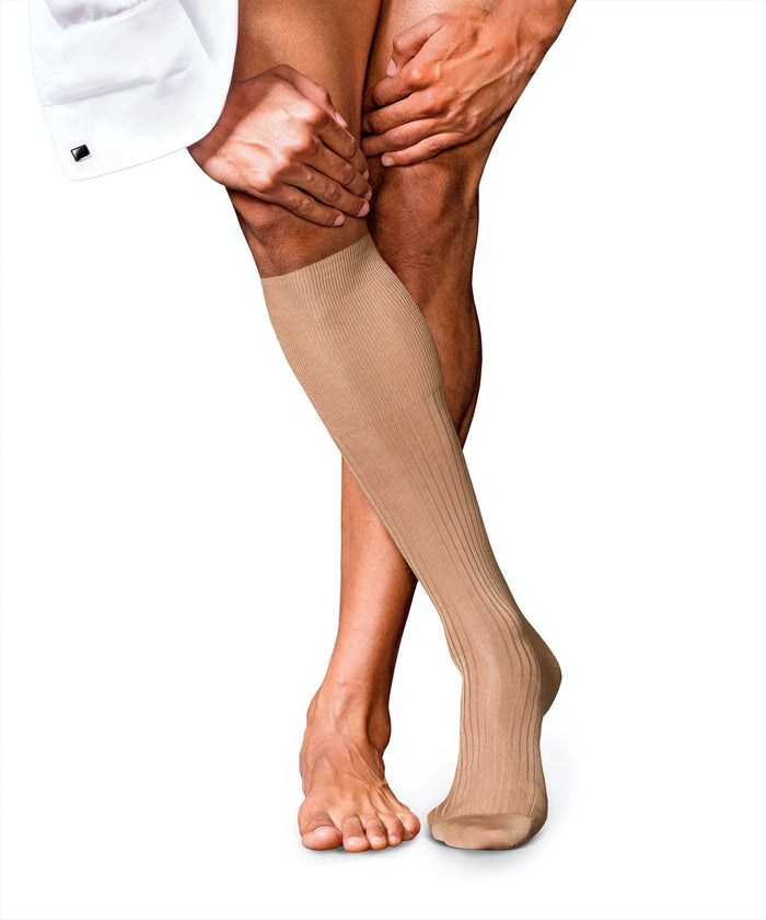 Falke Herren Kniestrümpfe No. 10 Pure Fil d´Écosse