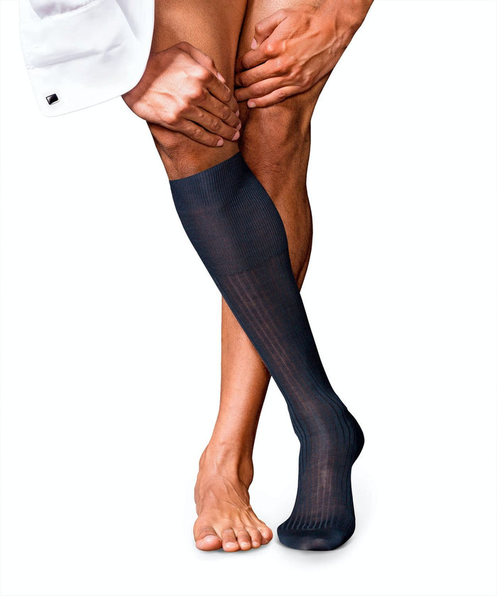 Falke Herren Kniestrümpfe No. 10 Pure Fil d´Écosse