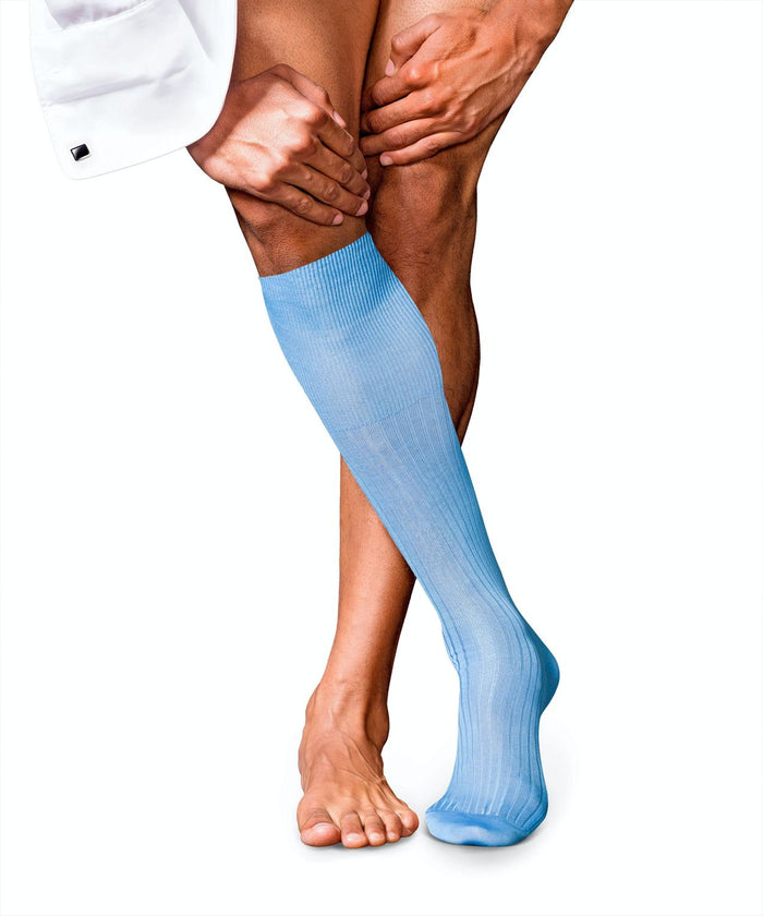 Falke Herren Kniestrümpfe No. 10 Pure Fil d´Écosse