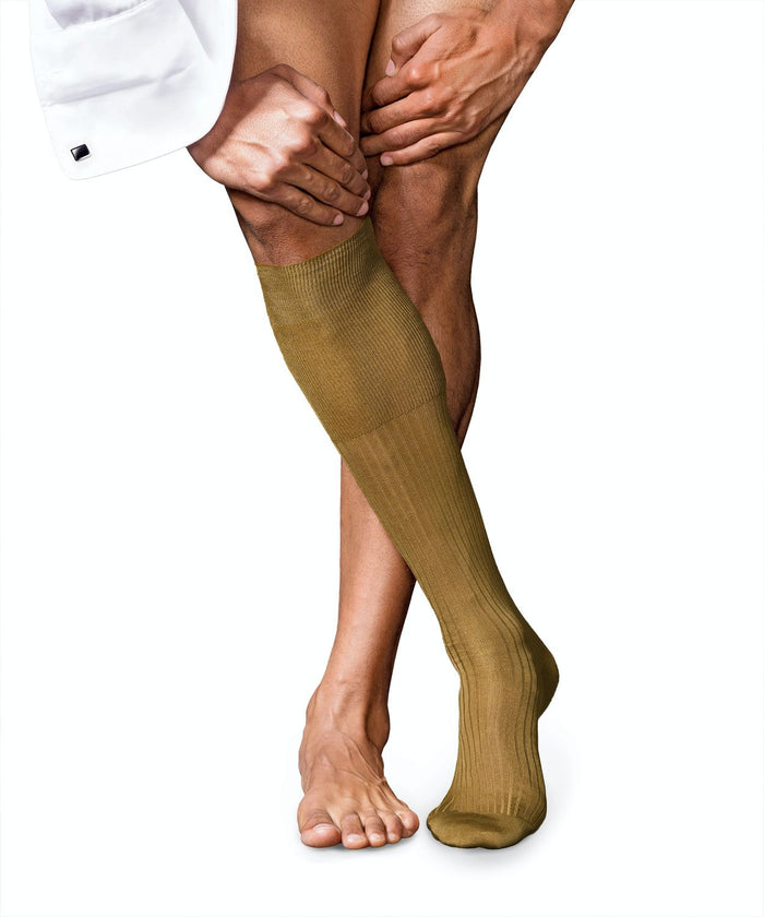 Falke Herren Kniestrümpfe No. 10 Pure Fil d´Écosse