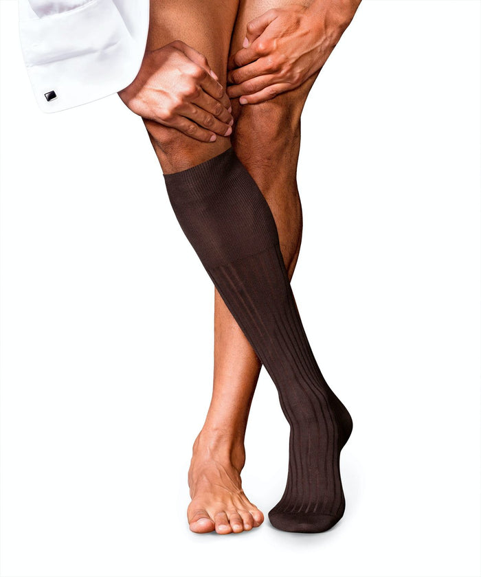 Falke Herren Kniestrümpfe No. 13 Finest Piuma Cotton