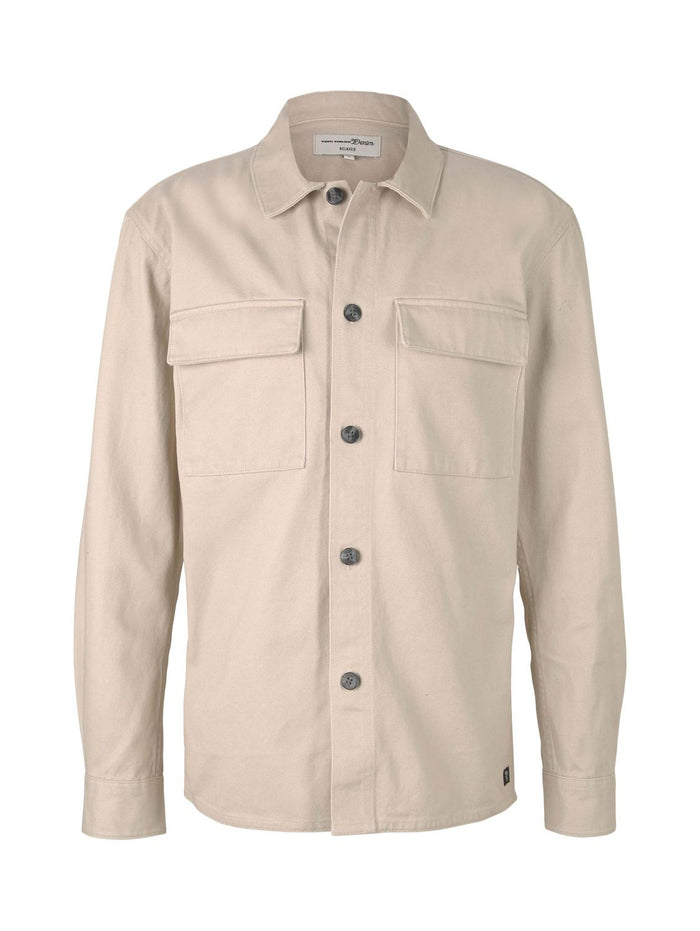 Tom Tailor Denim Herren  Hemd Relaxed Overshirt