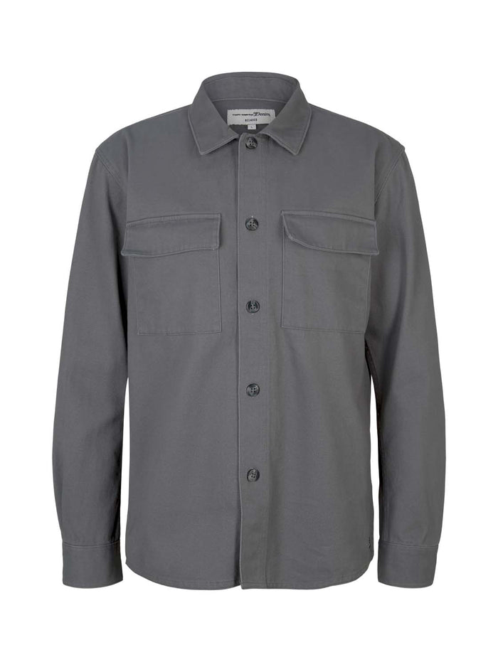 Tom Tailor Denim Herren  Hemd Relaxed Overshirt