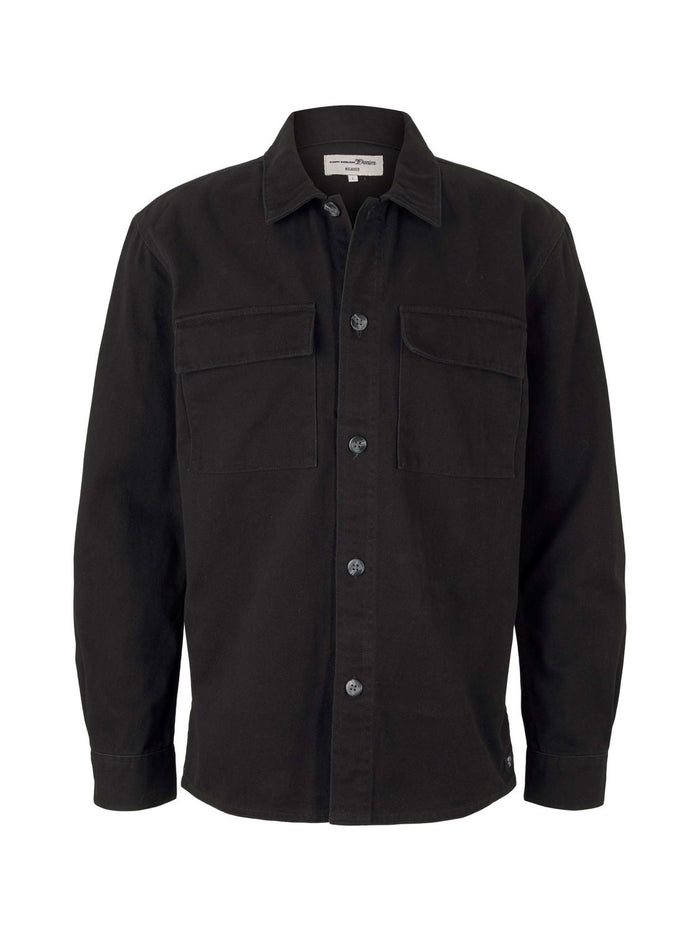Tom Tailor Denim Herren  Hemd Relaxed Overshirt