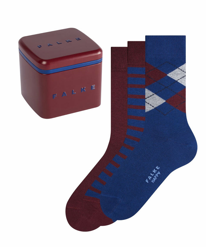 Falke Herren Happy Socks Box Giftbox - 3er Pack