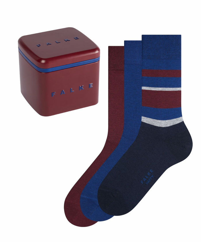 Falke Herren Happy Socks Box Giftbox - 3er Pack