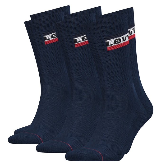Levi's Unisex Socken Regular Cut 120SF SPRT LT 3er Pack
