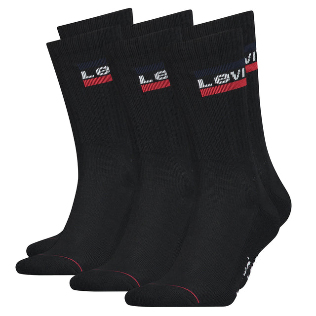 Levi's Unisex Socken Regular Cut 120SF SPRT LT 3er Pack