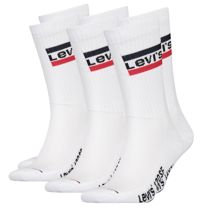 Levi's Unisex Socken Regular Cut 120SF SPRT LT 3er Pack