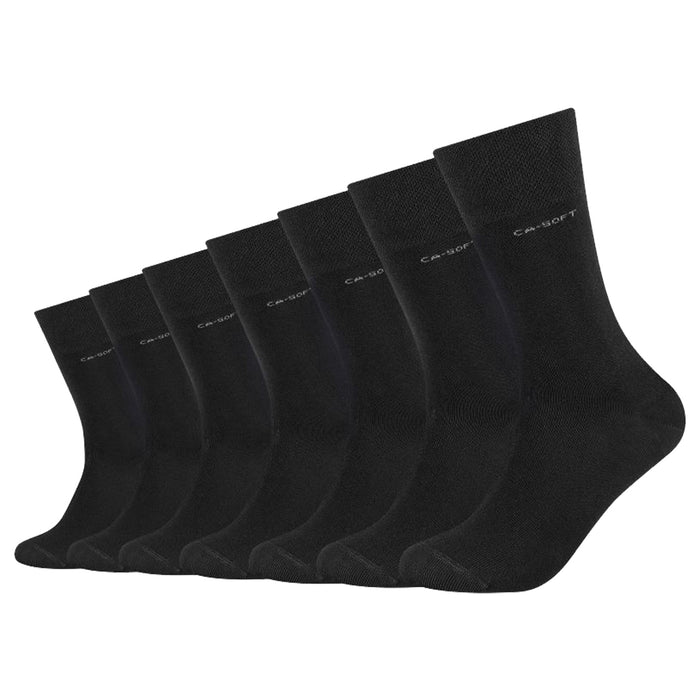 Camano Unisex CA-Soft Crew Socken 7er Pack