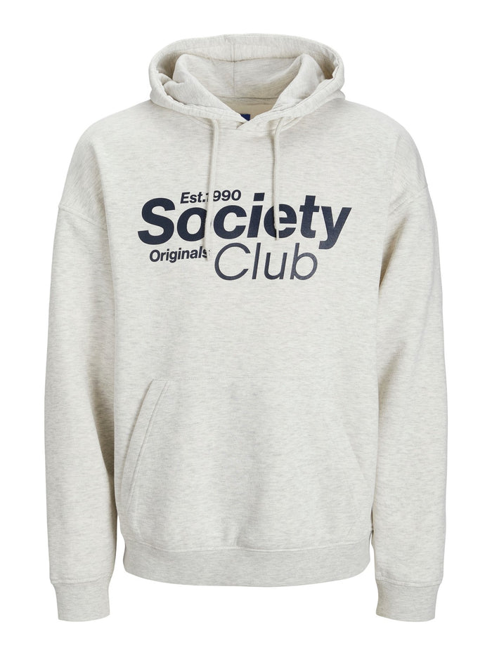 Jack & Jones Herren Hoodie Kapuzenpullover JORBRINK CLUB - Relaxed Fit