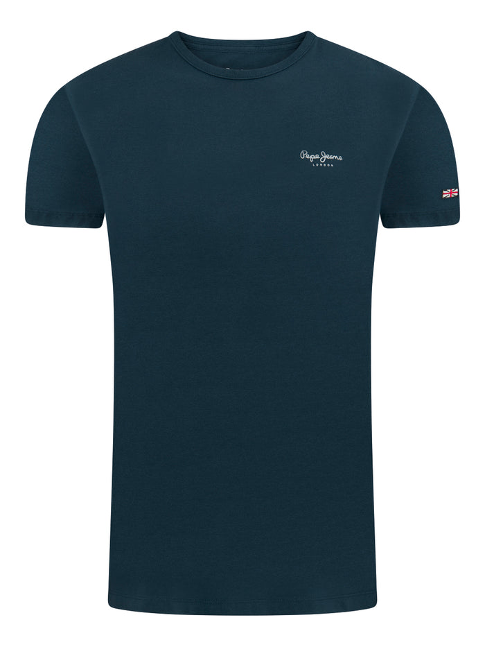 Pepe Jeans Herren T-Shirt ORIGINAL BASIC 3N- Slim Fit