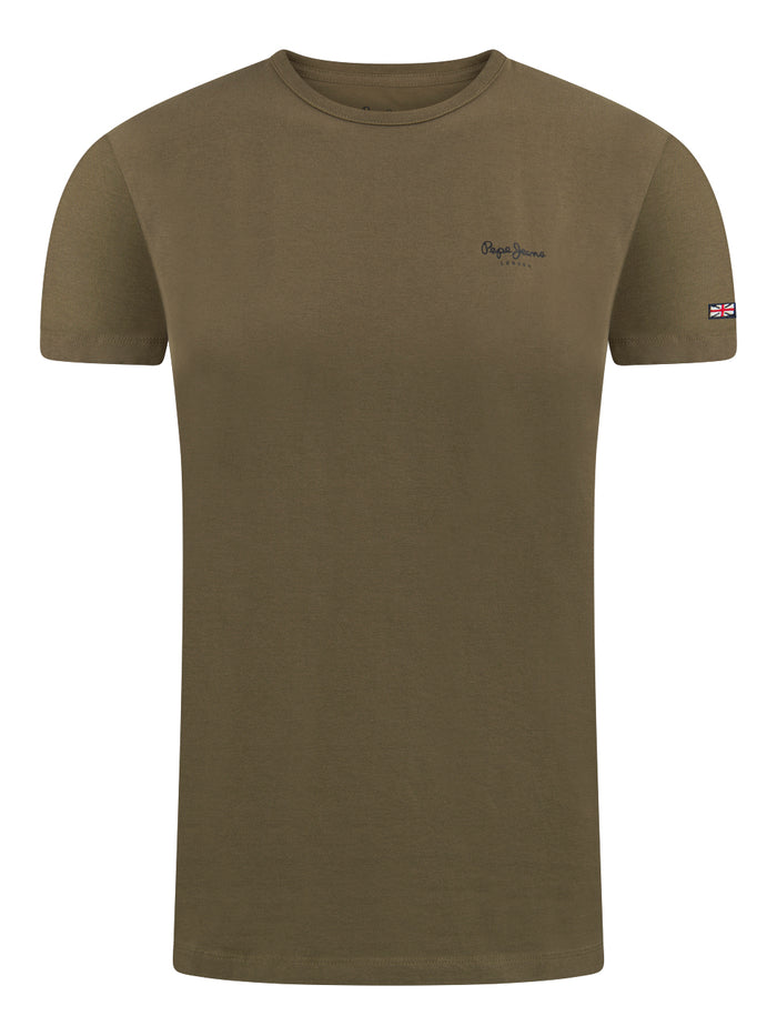 Pepe Jeans Herren T-Shirt ORIGINAL BASIC 3N- Slim Fit