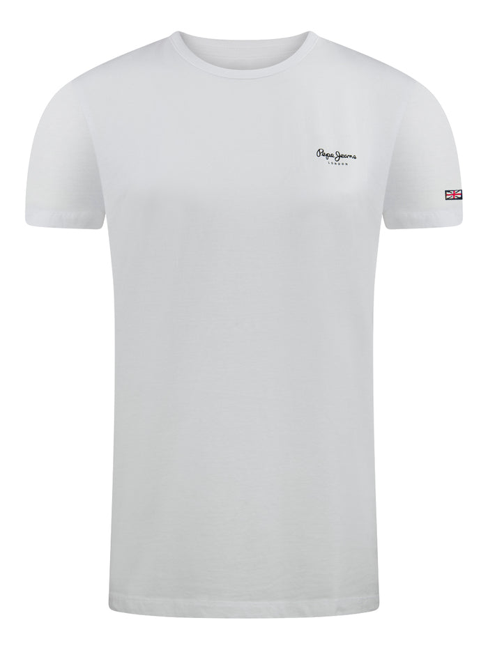 Pepe Jeans Herren T-Shirt ORIGINAL BASIC 3N- Slim Fit