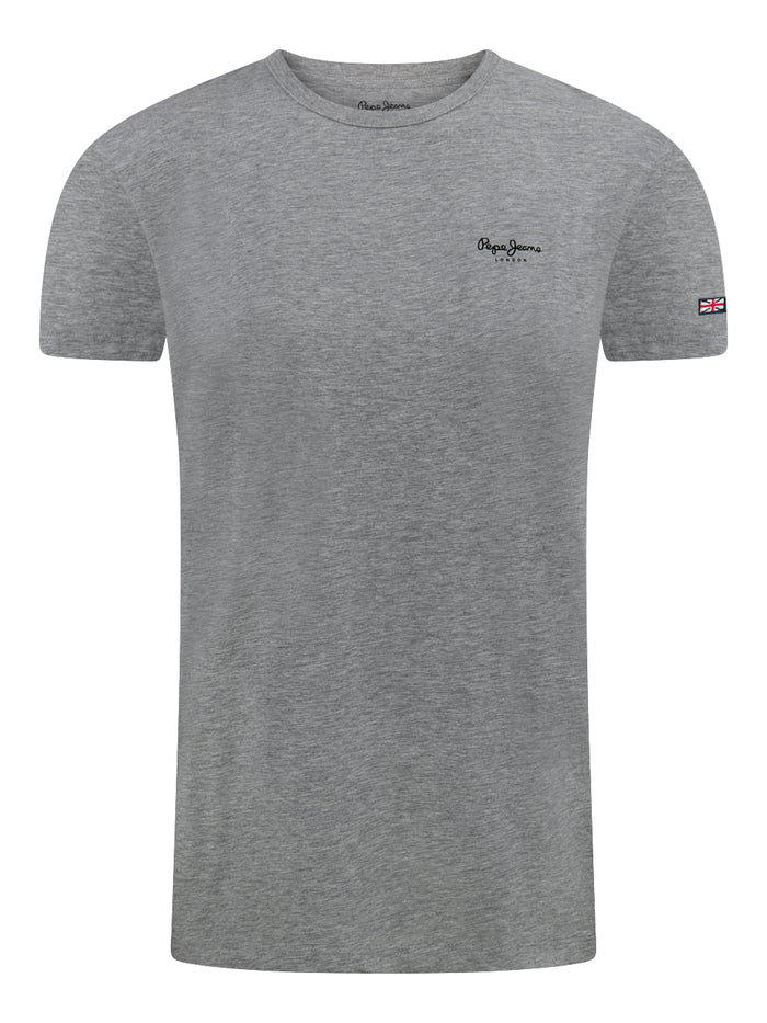 Pepe Jeans Herren T-Shirt ORIGINAL BASIC 3N- Slim Fit