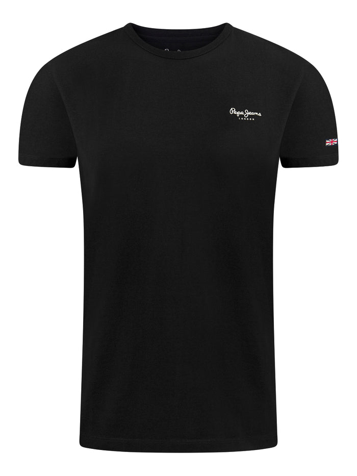 Pepe Jeans Herren T-Shirt ORIGINAL BASIC 3N- Slim Fit