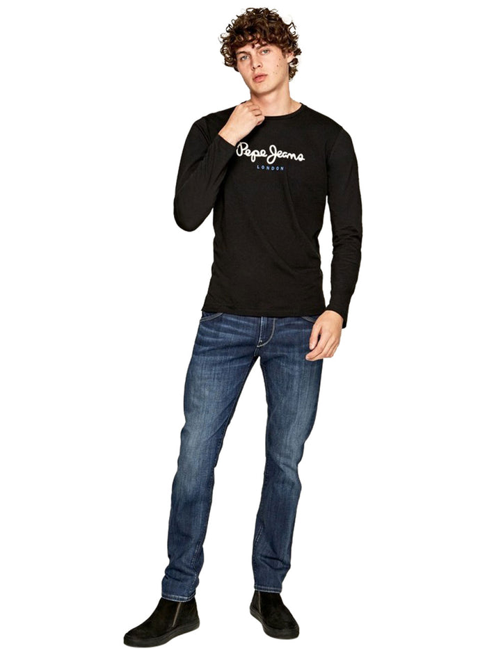 Pepe Jeans Herren Rundhals Langarmshirt EGGO LONG N - Regular Fit