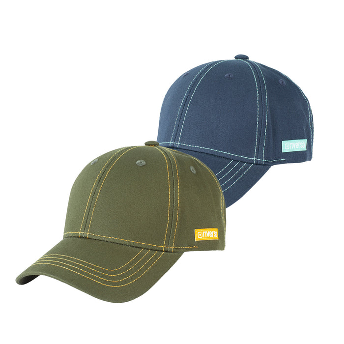 riverso Herren Cap RIVNoel Baseballcap 2er Pack