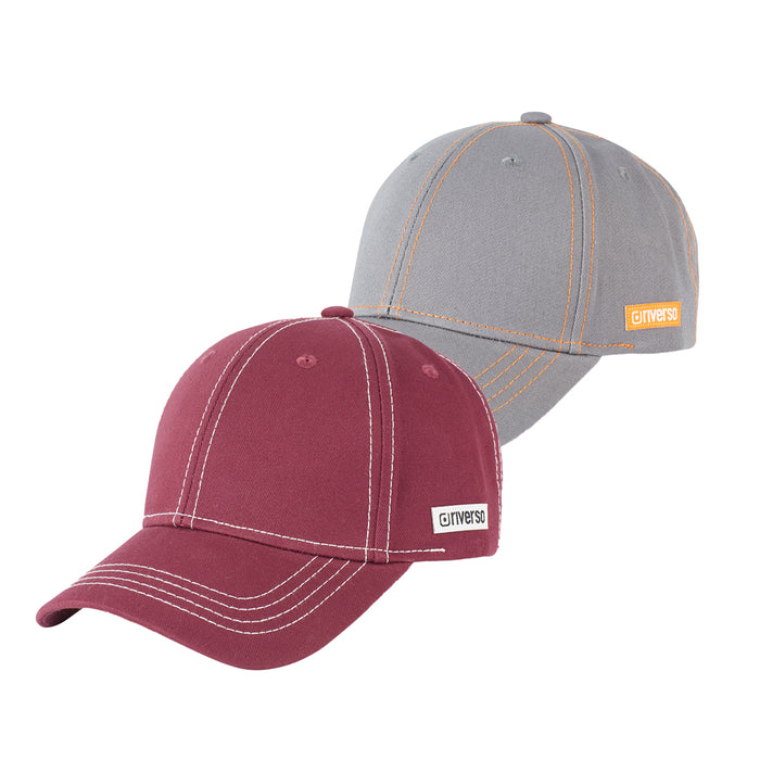 riverso Herren Cap RIVNoel Baseballcap 2er Pack