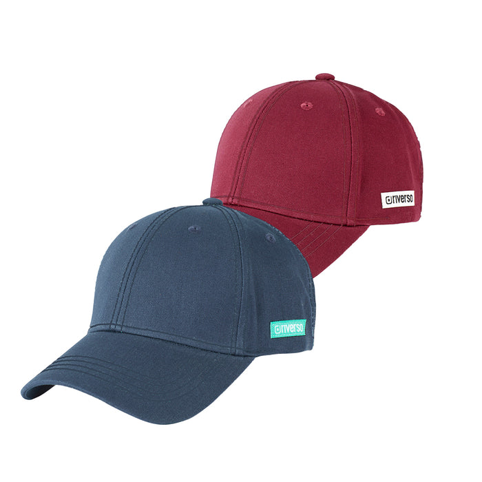 riverso Herren Cap RIVNoel Baseballcap 2er Pack