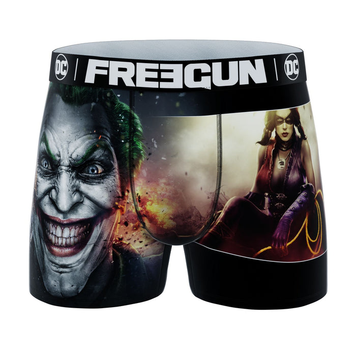 Freegun DC Comics Herren Boxershorts Batman Superman Justice League