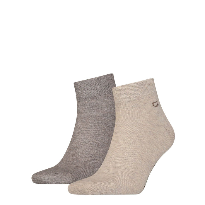 Calvin Klein Herren Quarter Socken 2er Pack