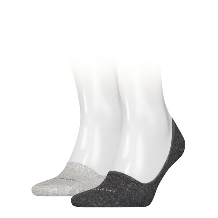 Calvin Klein Herren Footies Mid Cut 2er Pack