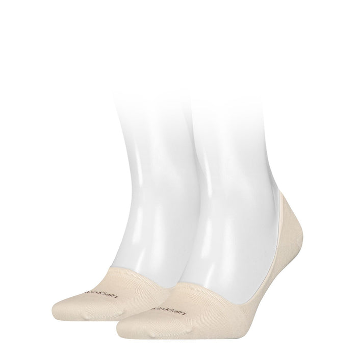 Calvin Klein Herren Footies Mid Cut 2er Pack