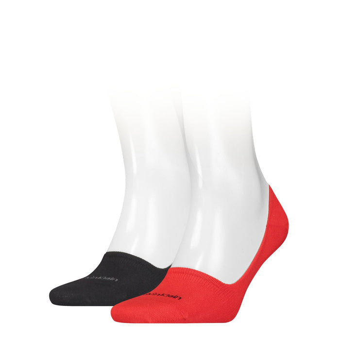 Calvin Klein Herren Footies Mid Cut 2er Pack