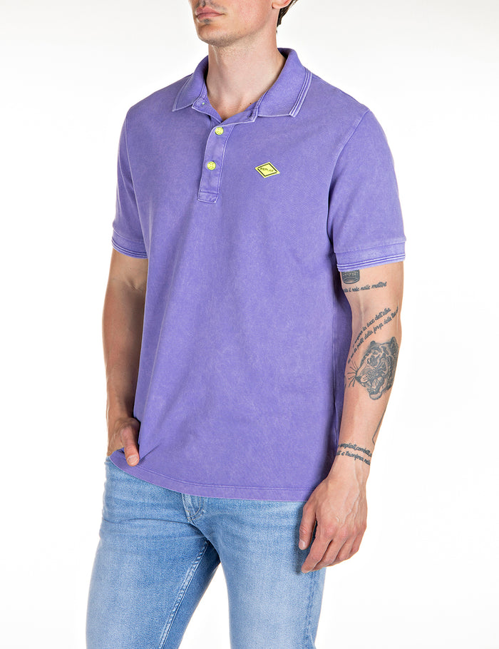 Replay Herren Poloshirt Garment Dyed