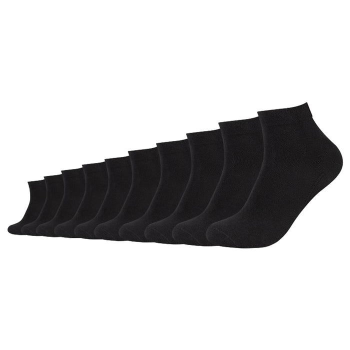 Camano Unisex Socken CA-Soft Organic Cotton Quarter 10er Pack