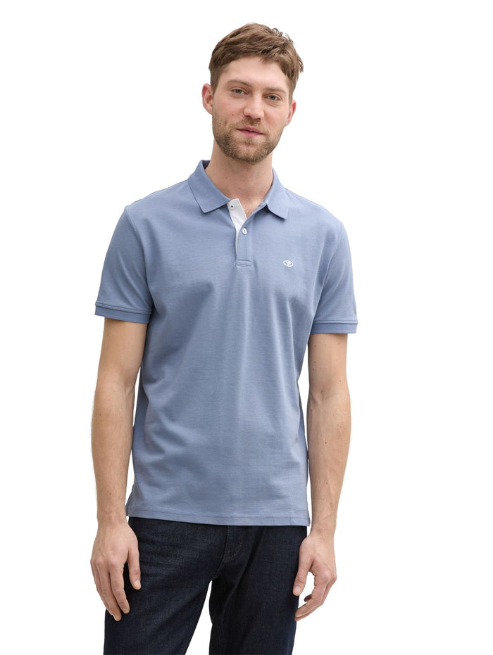 Tom Tailor Herren Poloshirt BASIC Regular Fit