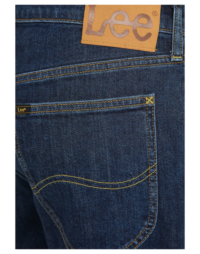 Lee Herren Jeans Daren Zip Fly - Regular Fit - Blau - Deep Dark Stone