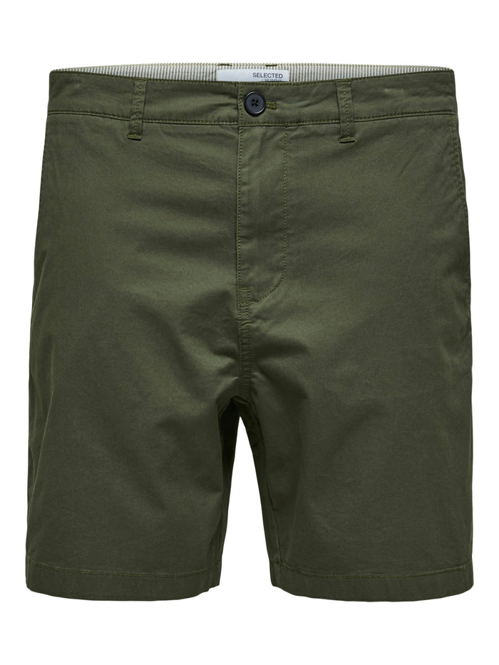 Herren Chino Shorts SLHCOMFORT-HOMME FLEX Comfort Fit