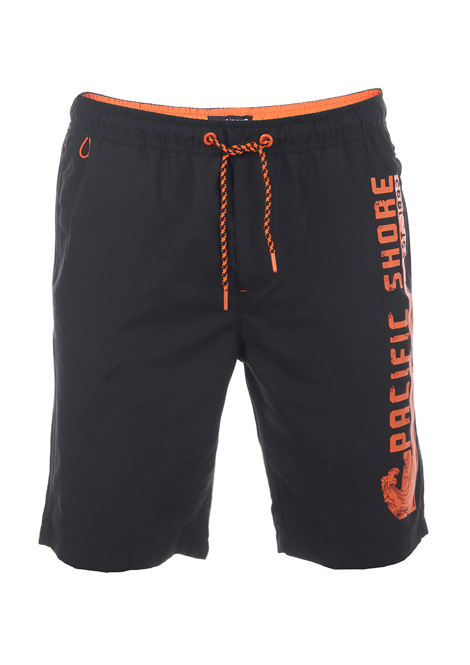 F Plus R Herren-Badehose Mit Denim-Look – Kordelzug, Für Strand, Schwimmen & Wassersport