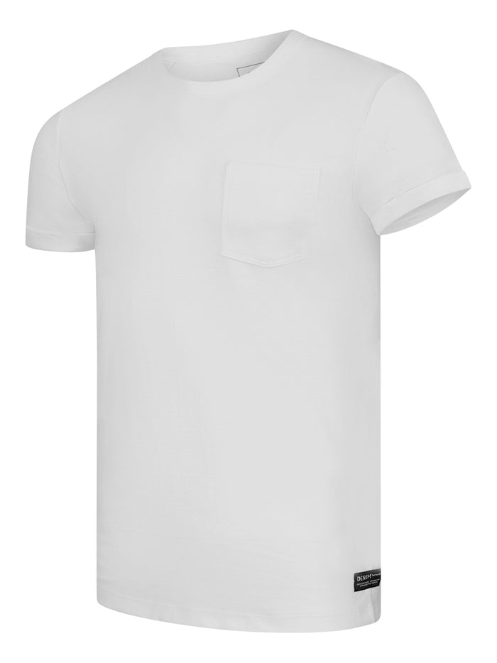 Tom Tailor Denim Herren T-Shirt POCKET - Regular Fit