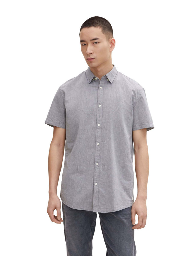 Tom Tailor Denim Herren  Hemd STRUCTURED