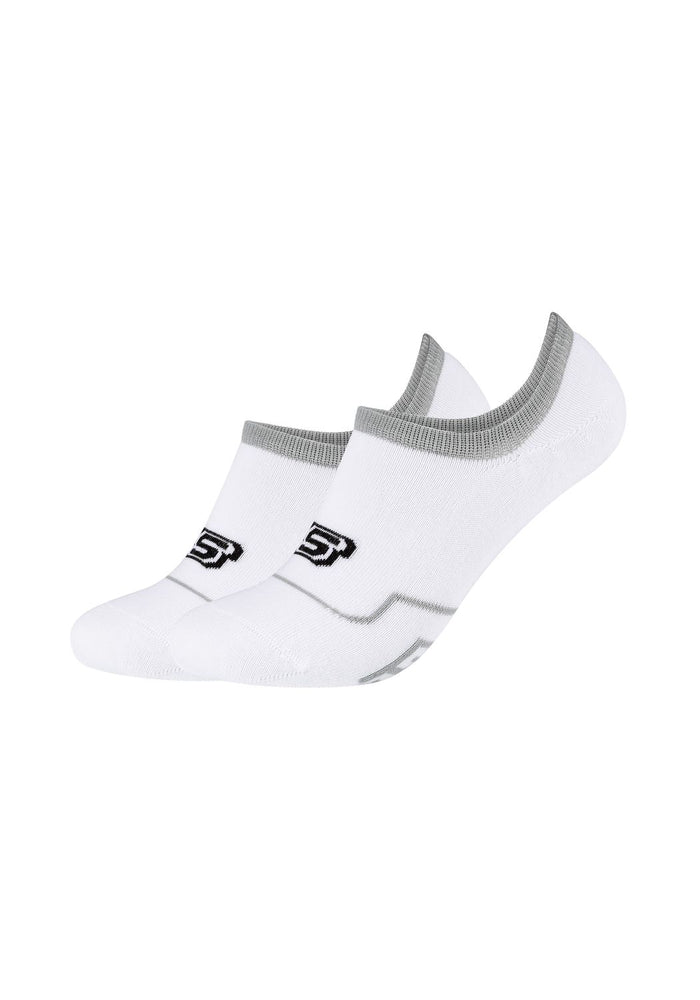 Skechers Unisex Footies CUSHIONED 2er Pack