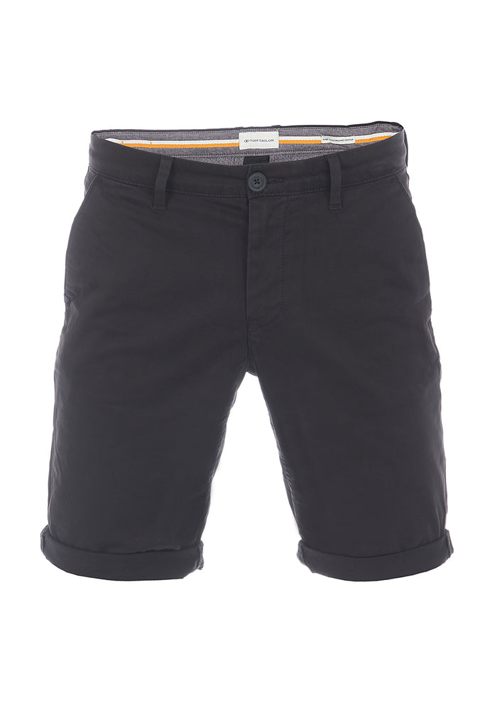 Tom Tailor Herren Chino Short JOSH Blau Grau Beige
