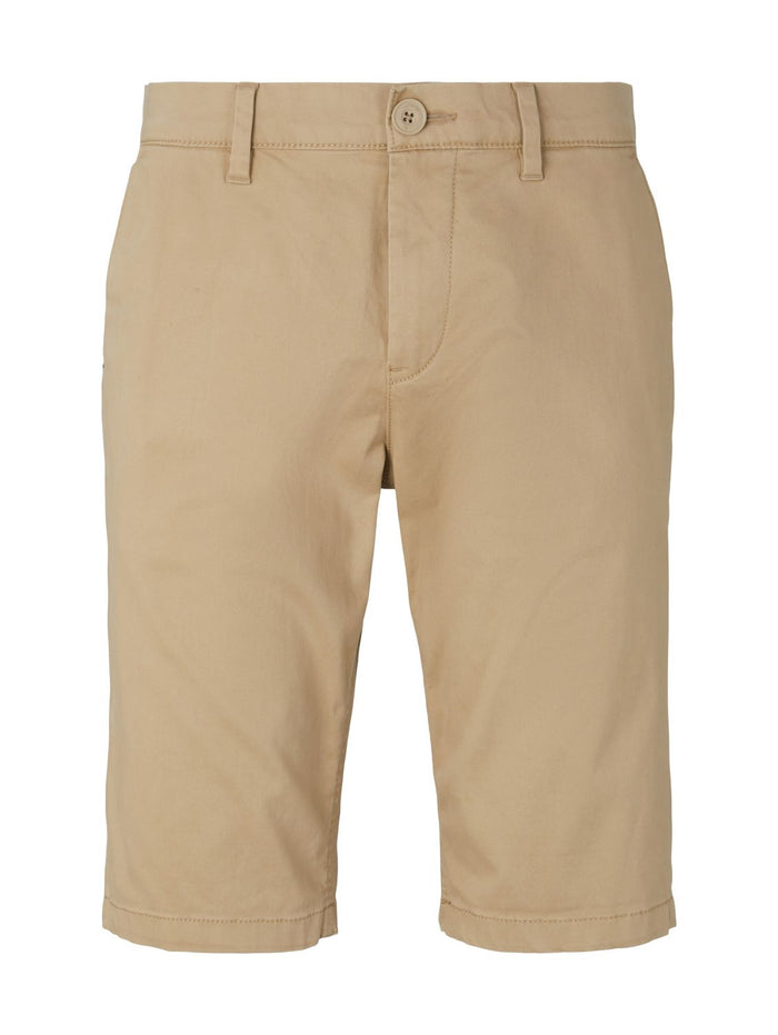 Tom Tailor Herren Chino Short JOSH Blau Grau Beige